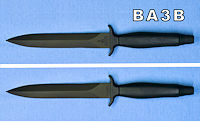 [Black Armorhide Knife 3B ]